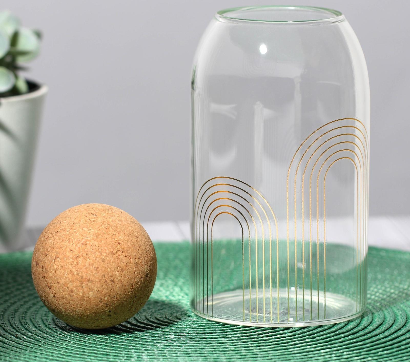 Банка для хранения «Геометрия», 800 мл