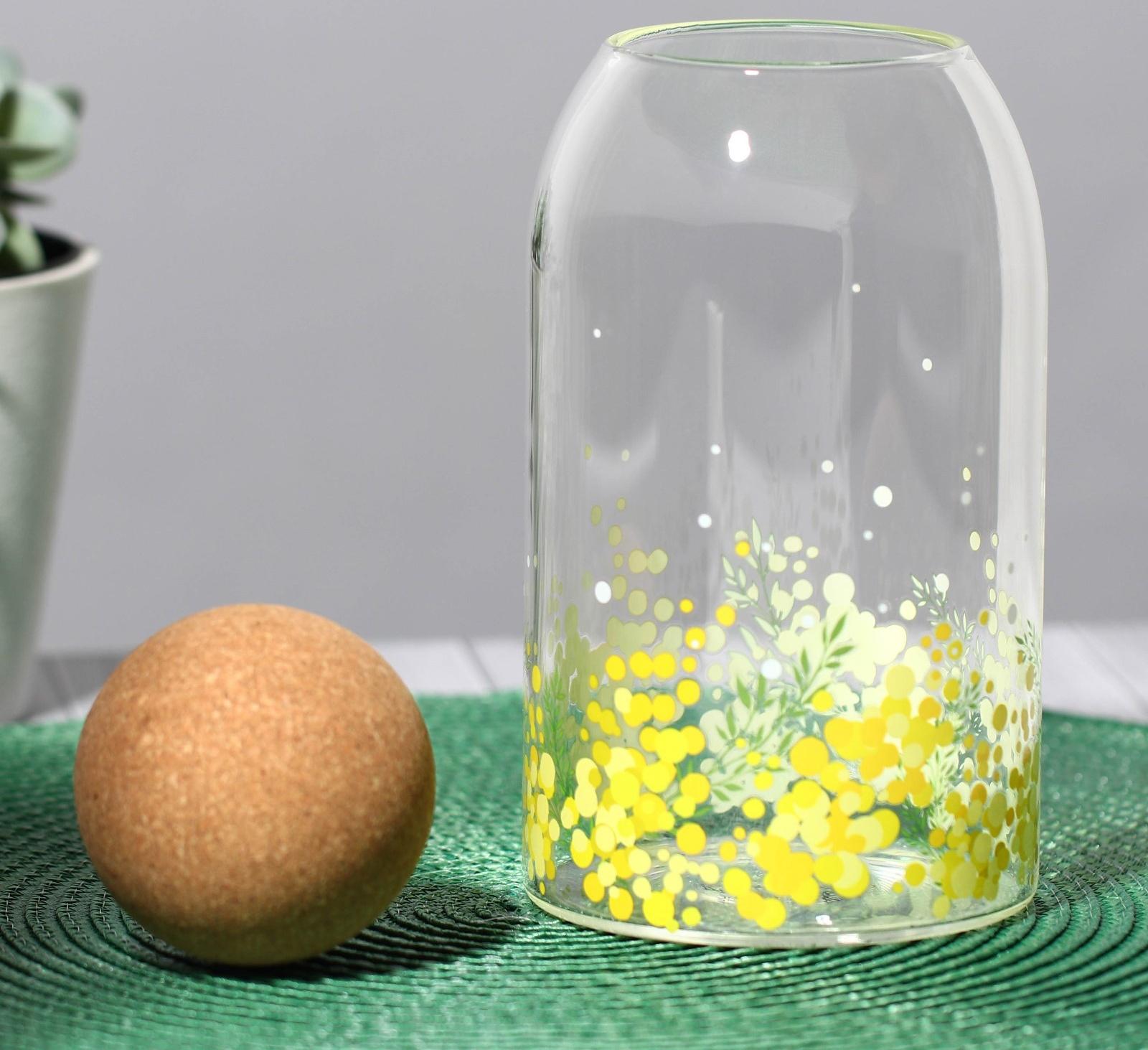 Банка для хранения «Нежная мимоза», 800 мл