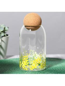 Банка для хранения «Нежная мимоза», 800 мл