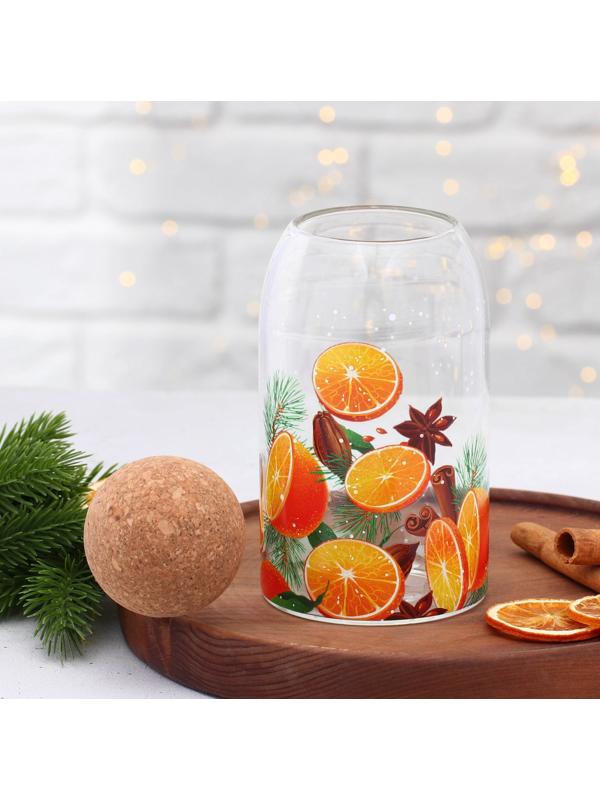 Банка для хранения «Аромат праздника», 800 мл