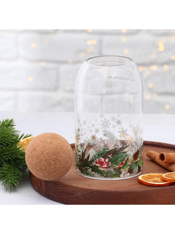 Банка для хранения «Зимние истории», 800 мл