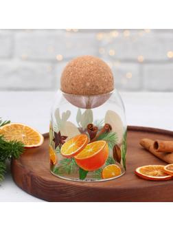 Банка для хранения «Аромат праздника», 500 мл