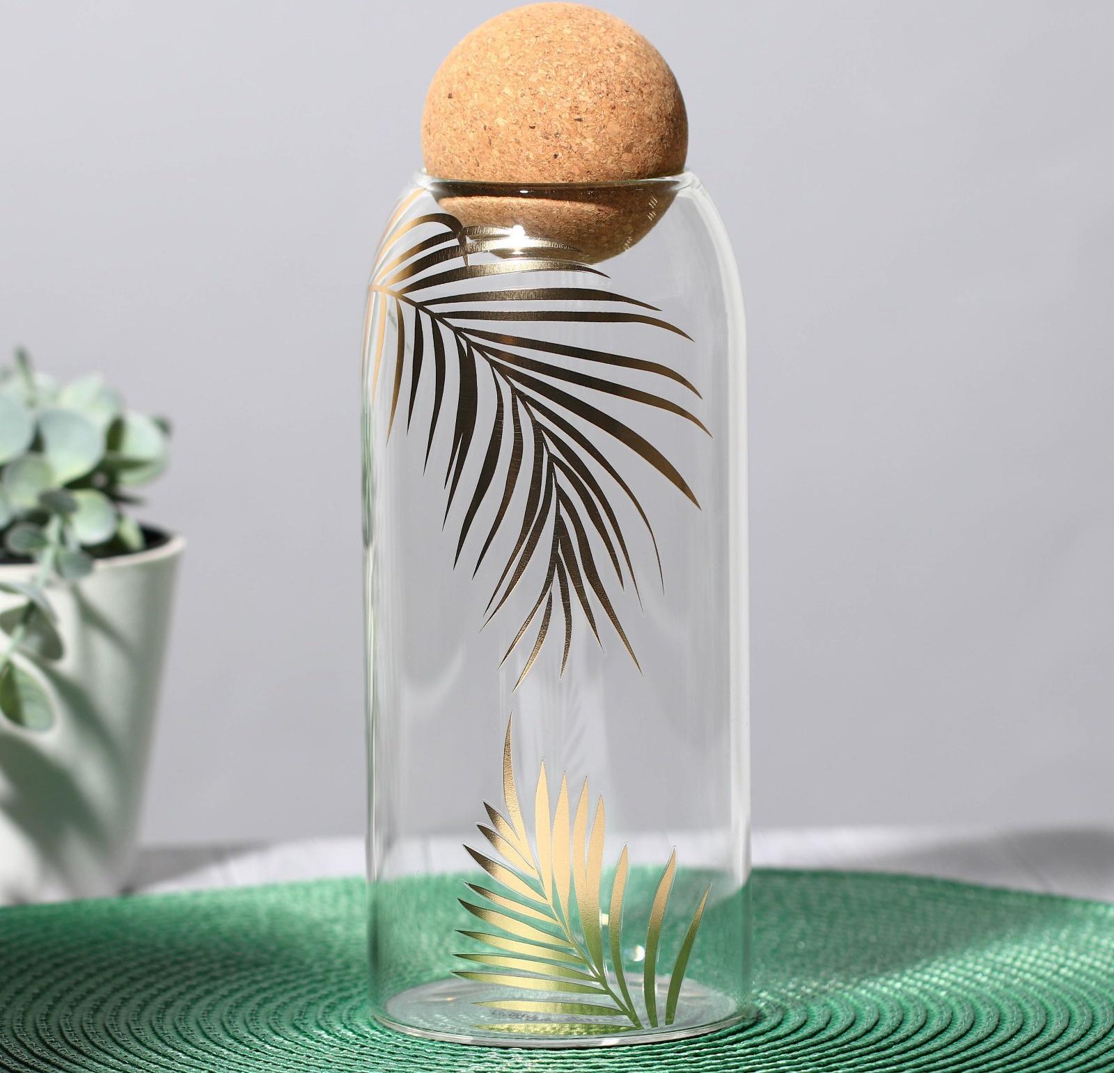 Банка для хранения «Тропики», 1000 мл