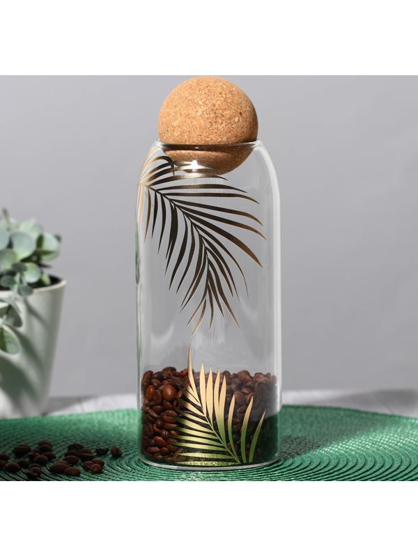 Банка для хранения «Тропики», 1000 мл