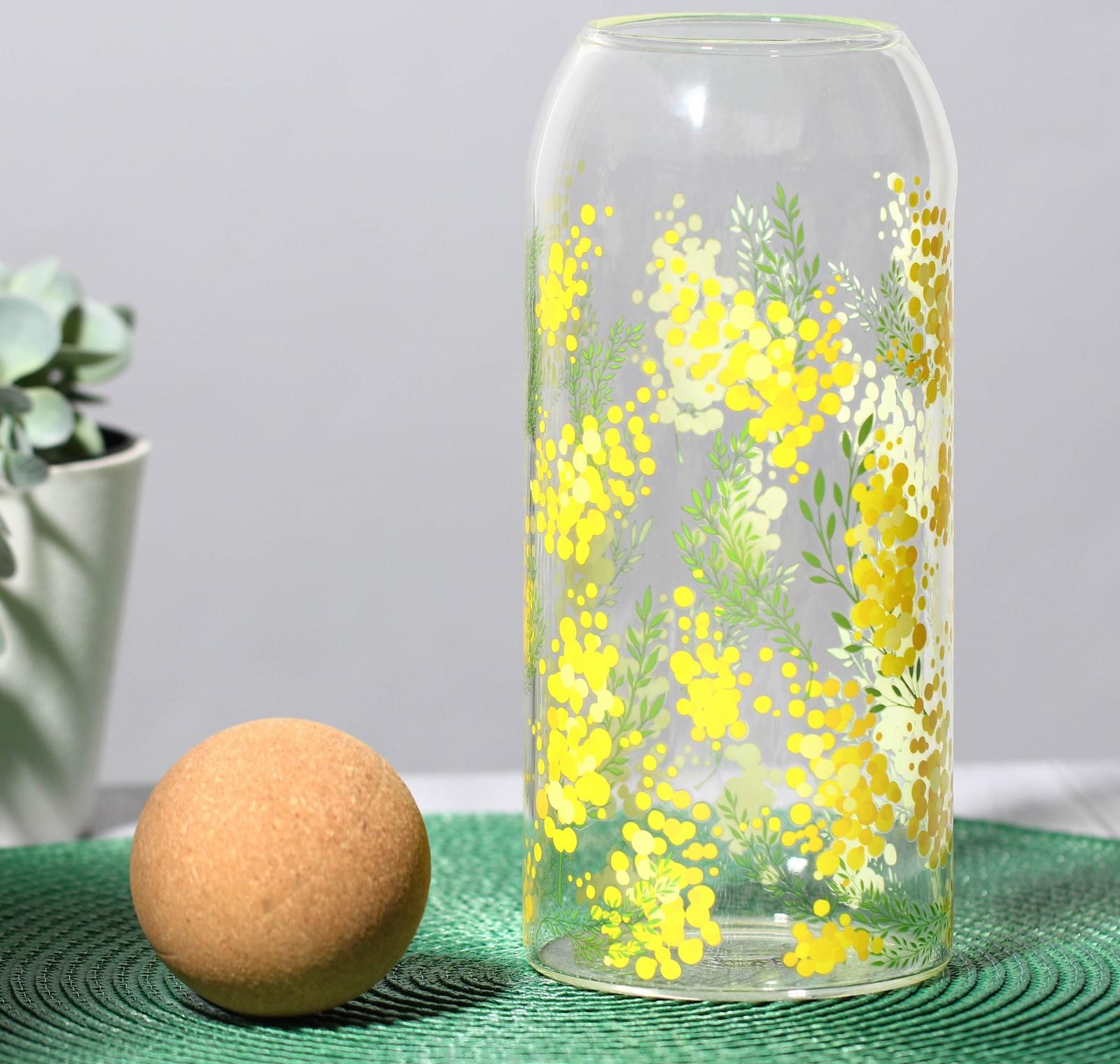 Банка для хранения «Нежная мимоза», 1000 мл