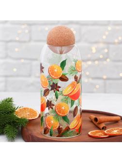 Банка для хранения «Аромат праздника», 1000 мл