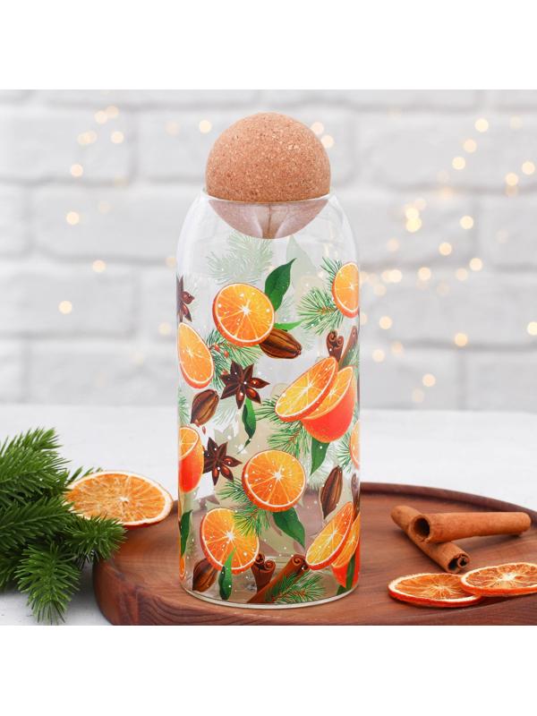 Банка для хранения «Аромат праздника», 1000 мл