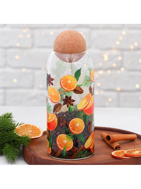 Банка для хранения «Аромат праздника», 1000 мл