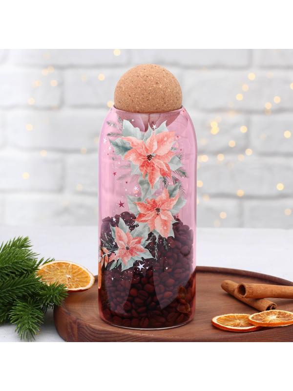 Банка для хранения «Розовая сказка», 1000 мл