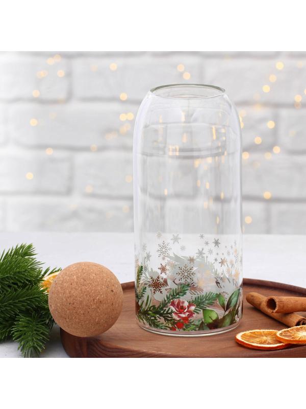 Банка для хранения «Зимние истории», 1000 мл