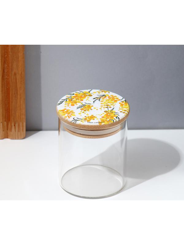 Банка для хранения «Нежная мимоза», 250 мл