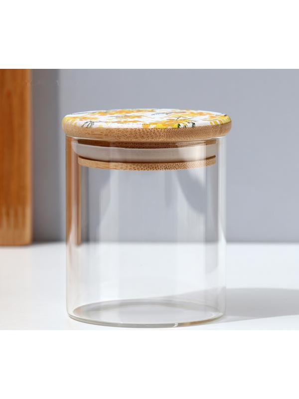 Банка для хранения «Нежная мимоза», 250 мл