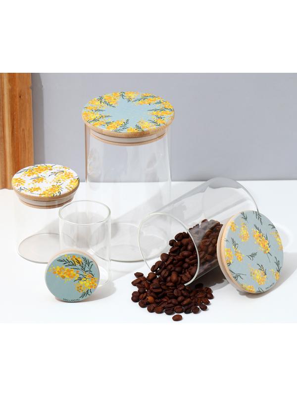 Банка для хранения «Нежная мимоза», 250 мл