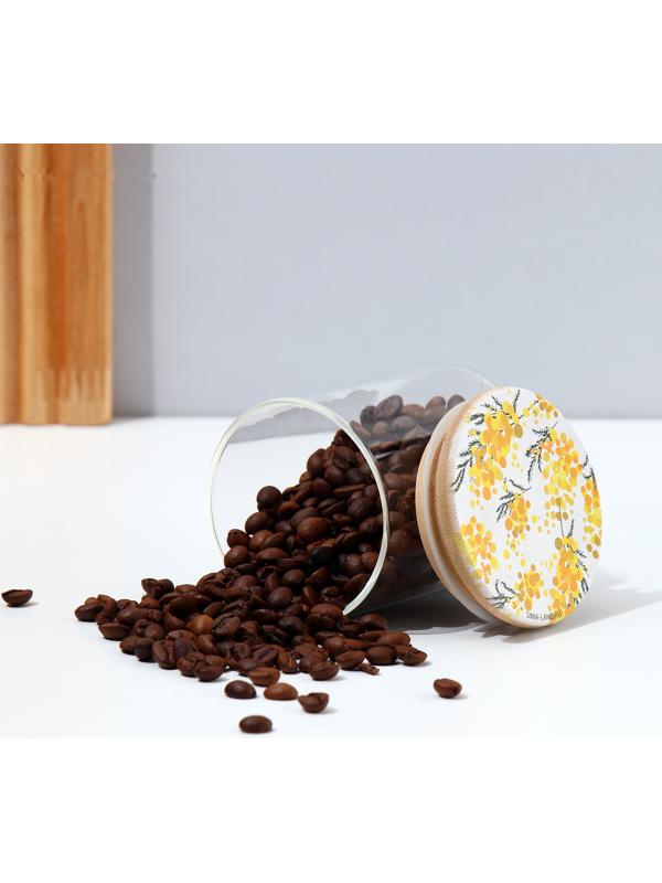 Банка для хранения «Нежная мимоза», 250 мл