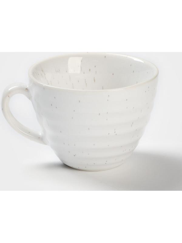Чашка фарфоровая Magistro Urban, 200 мл, цвет белый