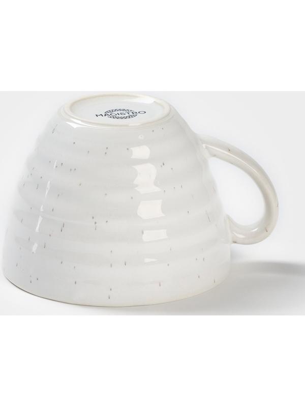 Чашка фарфоровая Magistro Urban, 200 мл, цвет белый