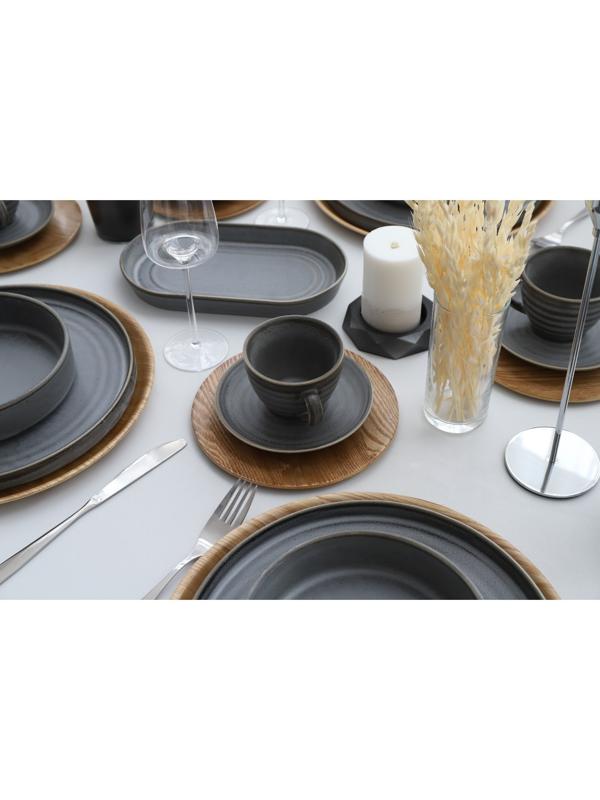 Чашка фарфоровая Magistro Urban, 200 мл, цвет белый