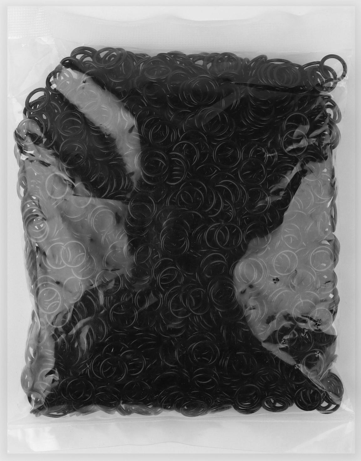 Кольцо для бретелей, металлическое, 8 мм, цвет чёрный