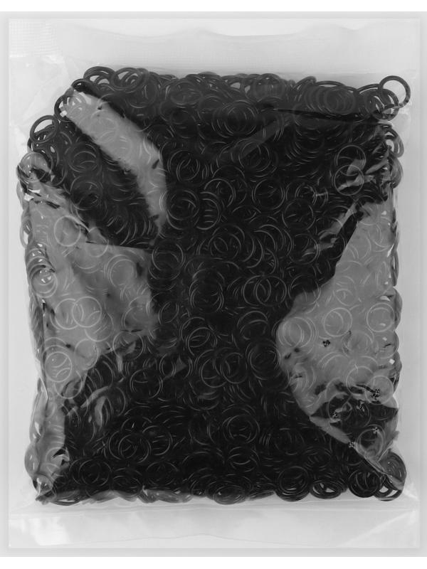 Кольцо для бретелей, металлическое, 8 мм, цвет чёрный