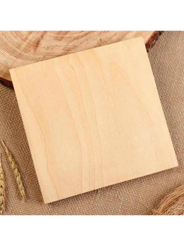 Подставка для горячего, 20 х 20 см, микс дерева
