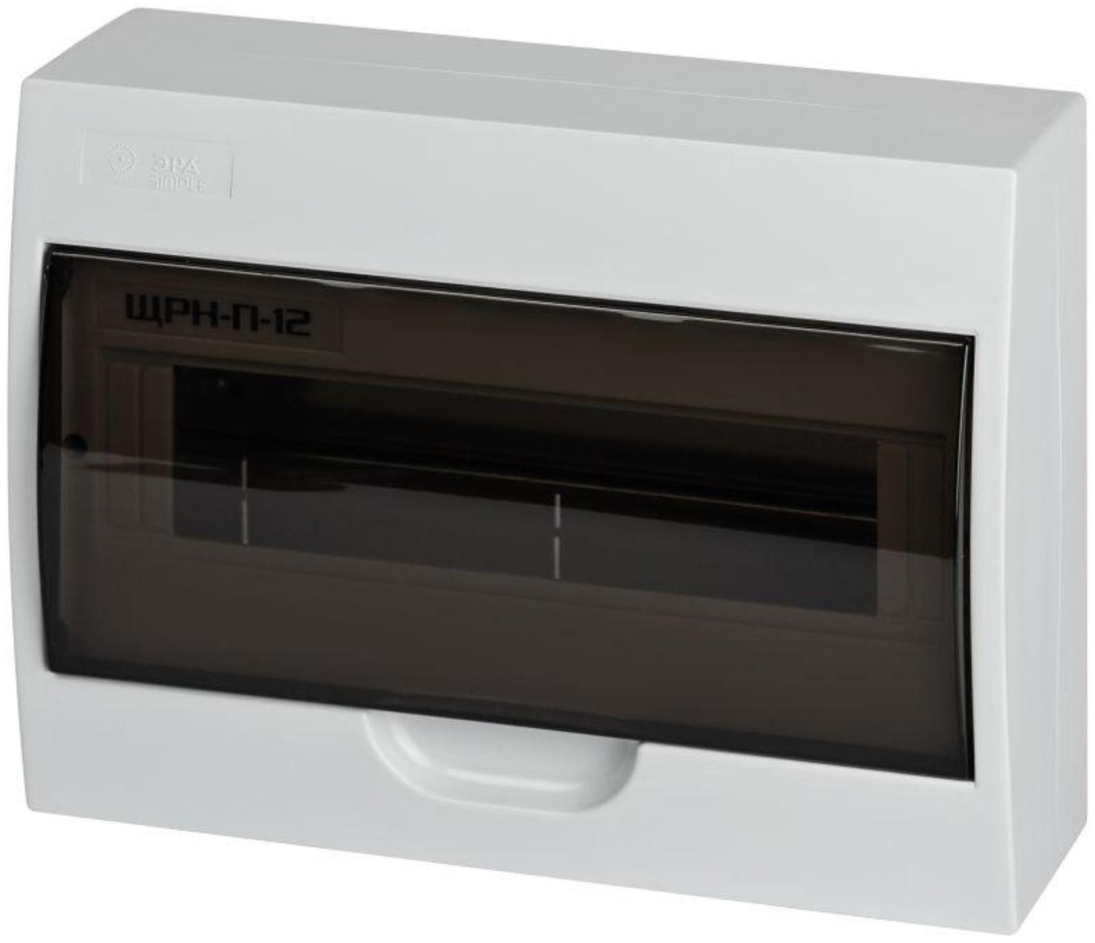 Корпус пластиковый ЩРН-П-12 SIMPLE без шин и монт. комп. BOXS12_E ЭРА Б0047723