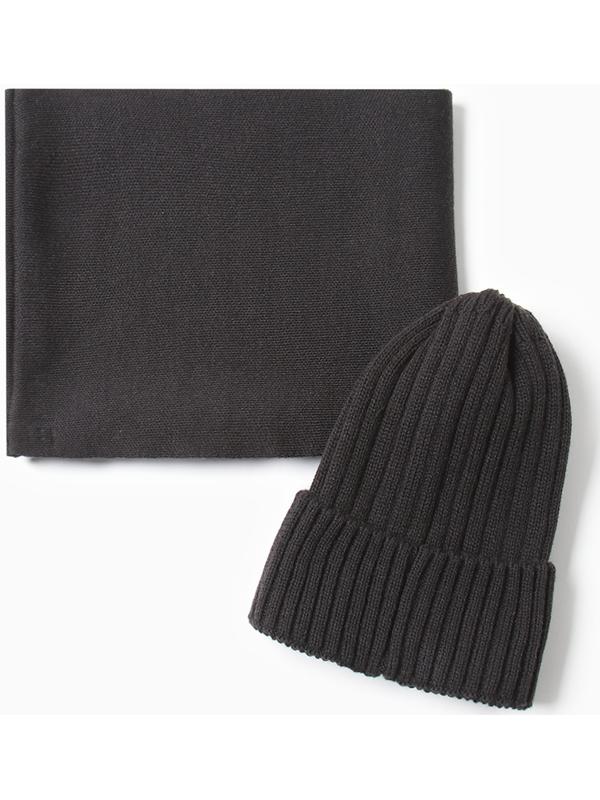 Шапка детская KAFTAN со снудом, черный р-р 44-48