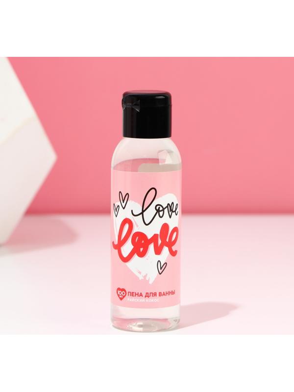 Пена для ванны «Love», 100 мл, кокос