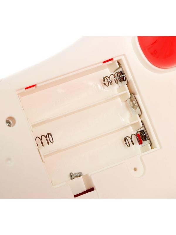 Пианино «Весёлые зверята», свет