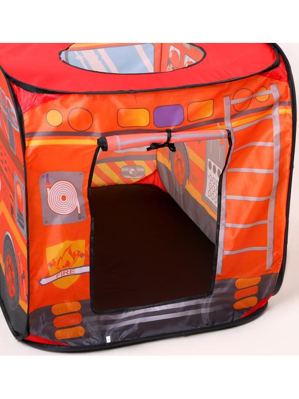 Детская игровая палатка «Пожарная машина» 70 × 70 × 110 см