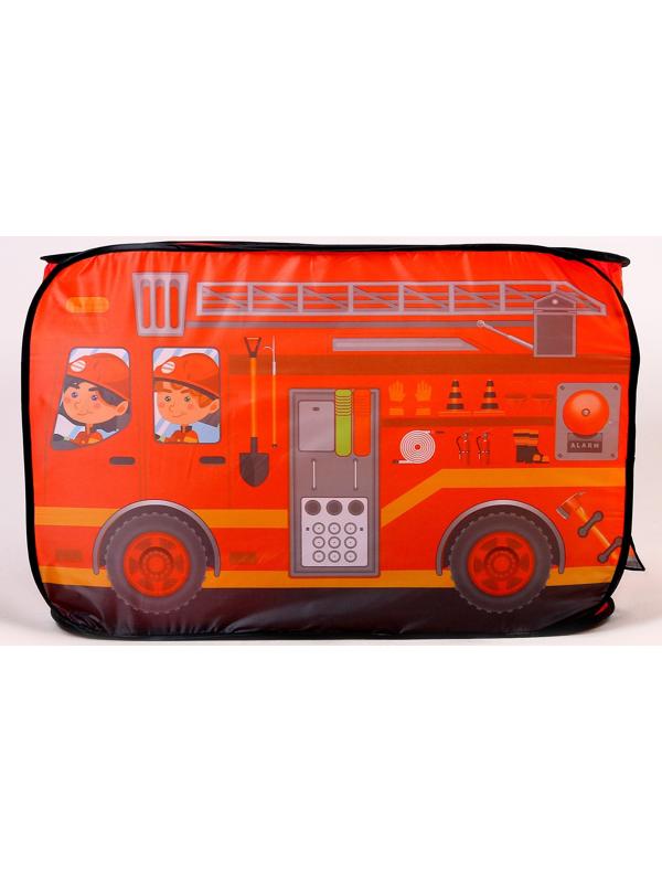 Детская игровая палатка «Пожарная машина» 70 × 70 × 110 см