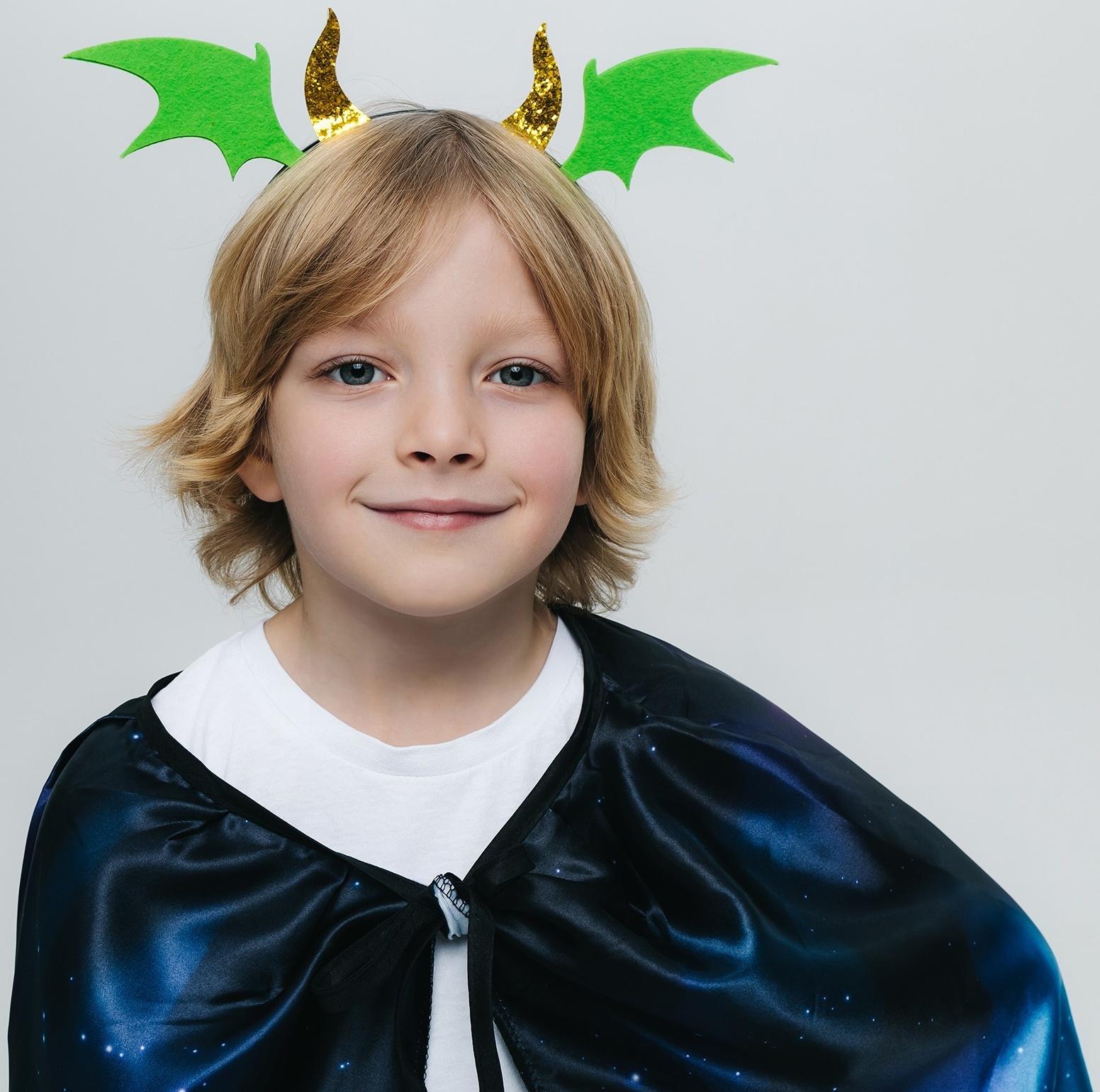 Карнавальный набор «Дракоша»: плащ, ободок