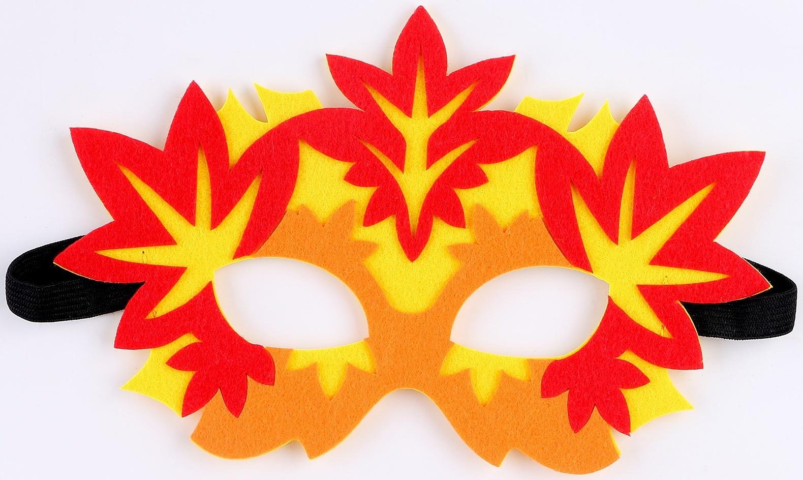 Карнавальный набор «Осенняя радость»: маска и браслеты