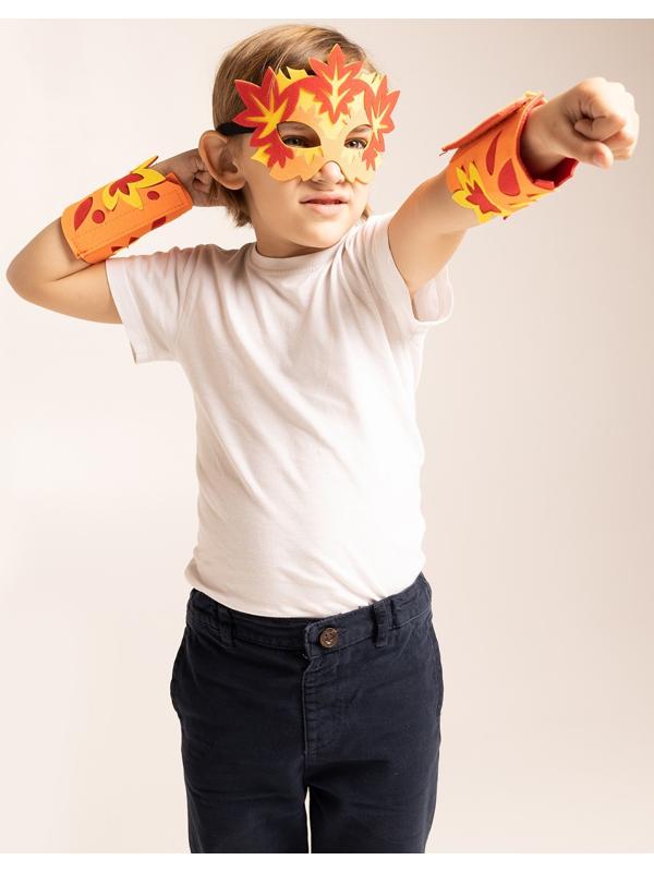 Карнавальный набор «Осенняя радость»: маска и браслеты
