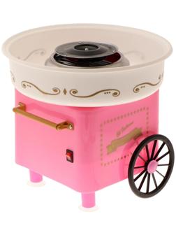 Аппарат для приготовления сладкой ваты Luazon LCC-02, 500 Вт, розовый