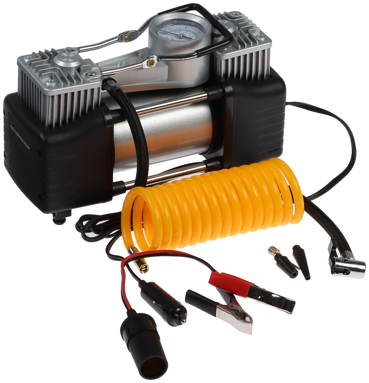 Дорожный набор для ремонта шин, компрессор 50 л/мин, инструменты