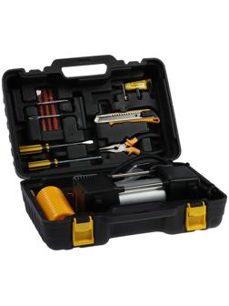 Дорожный набор для ремонта шин, компрессор 50 л/мин, инструменты