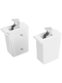 Навес мебельный для подвешивания кухон. шкафов “P01“, цвет белый, нагр.100 кг. на пару, набор 2 шт