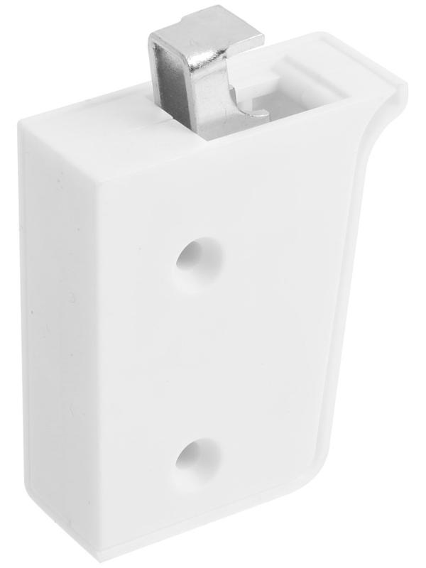 Навес мебельный для подвешивания кухон. шкафов “P01“, цвет белый, нагр.100 кг. на пару, набор 2 шт