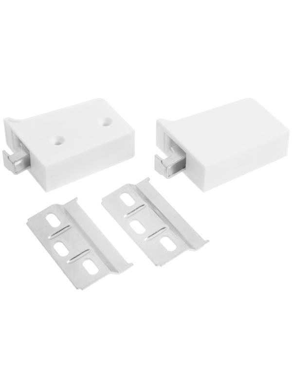 Навес мебельный для подвешивания кухон. шкафов “P01“, цвет белый, нагр.100 кг. на пару, набор 2 шт