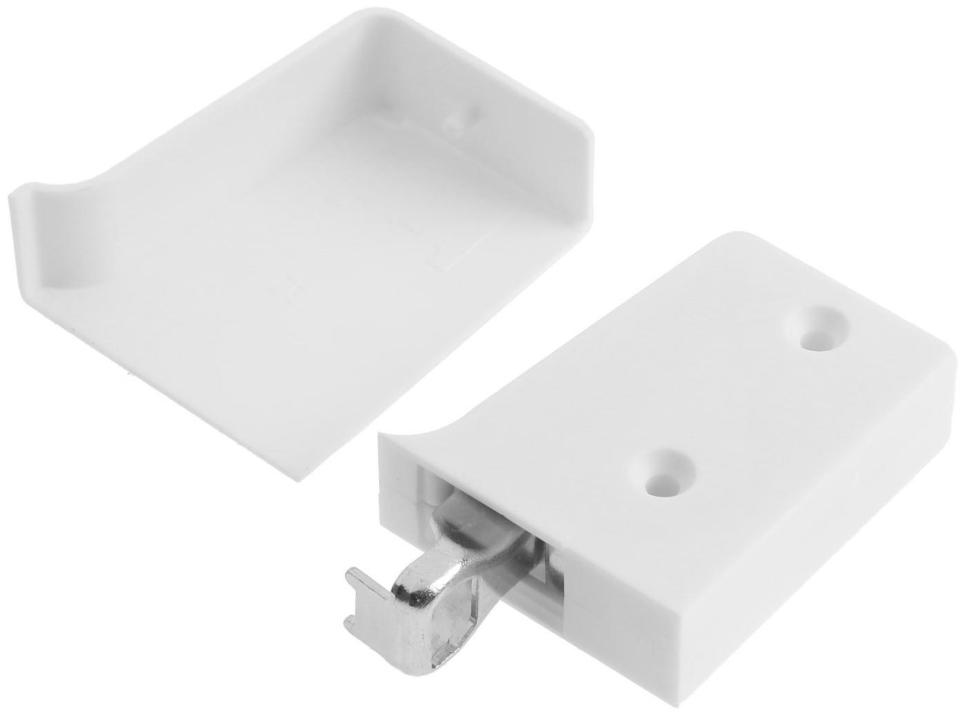 Навес мебельный для подвешивания кухон. шкафов “P02“, цвет белый, нагр.100 кг. на пару, набор 2 шт