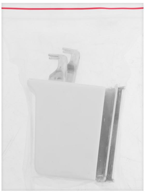 Навес мебельный для подвешивания кухон. шкафов “P02“, цвет белый, нагр.100 кг. на пару, набор 2 шт