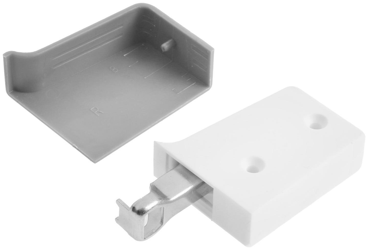 Навес мебельный для  кухон. шкафов “P02“, цвет серый, нагр.100 кг. на пару, набор 2 шт