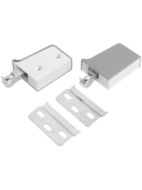 Навес мебельный для  кухон. шкафов “P02“, цвет серый, нагр.100 кг. на пару, набор 2 шт