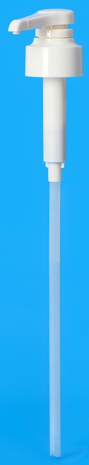 Помпа - дозатор для сиропа, белая, универсальная, (31-32мм) 10 мл