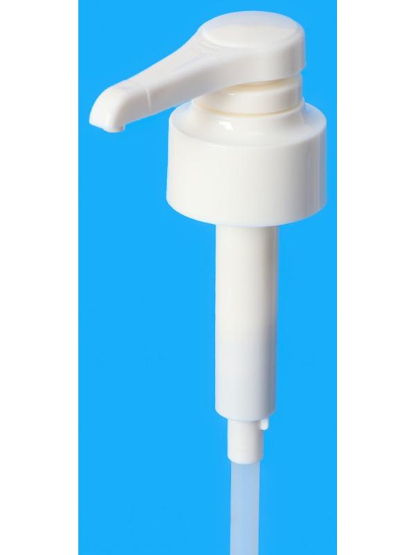 Помпа - дозатор для сиропа, белая, универсальная, (31-32мм) 10 мл