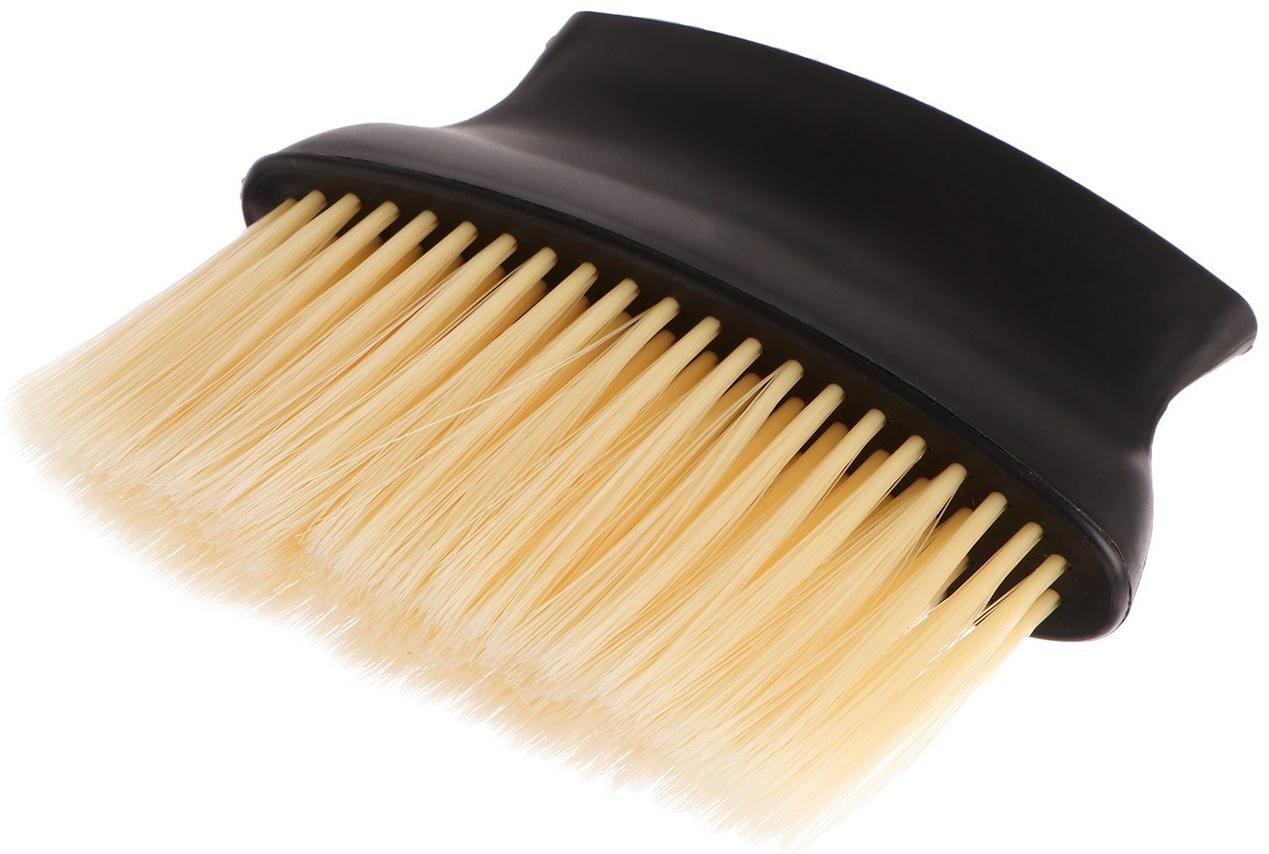 Щетка для чистки салона автомобиля, 12×10 см, черная