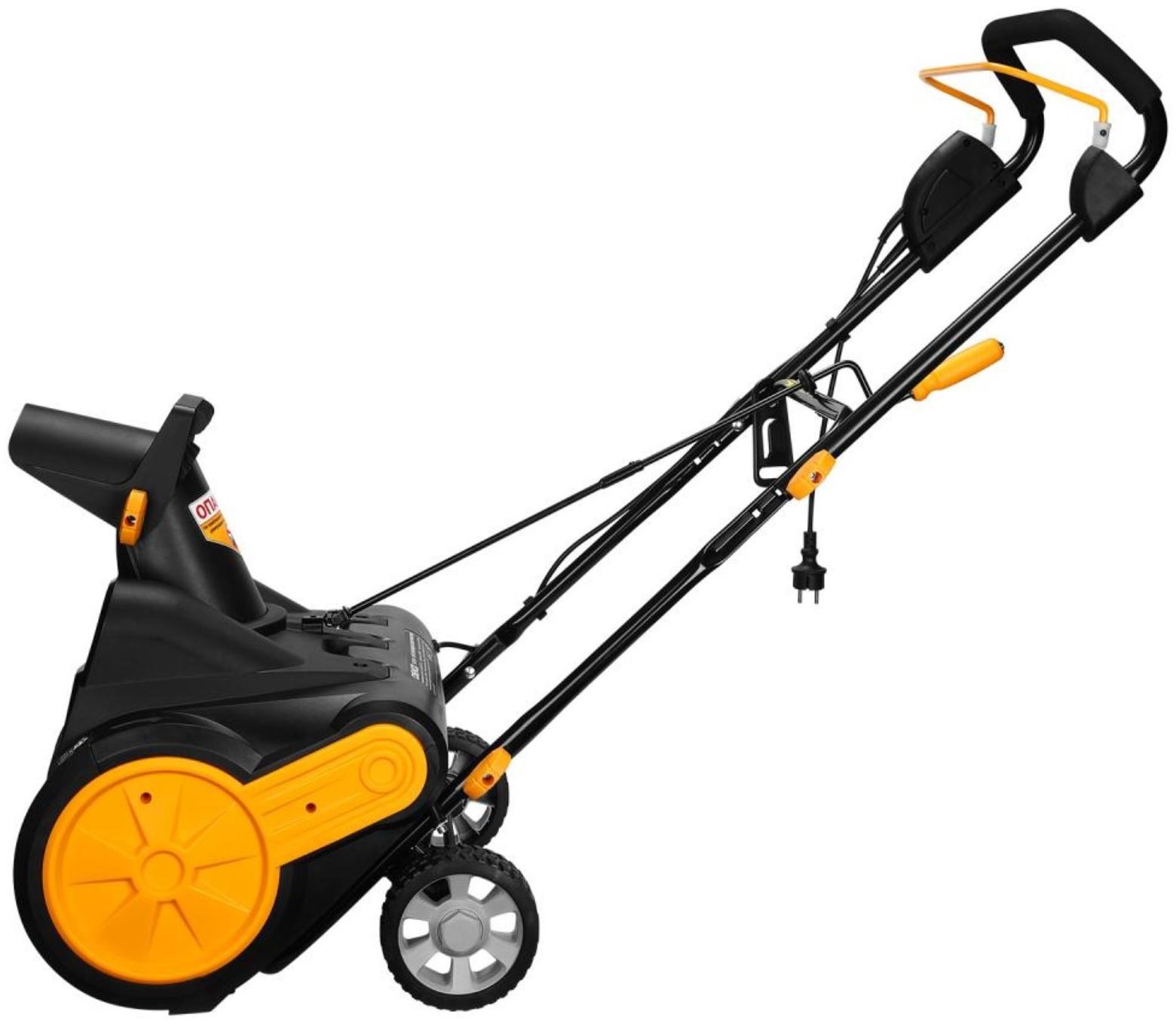 Снегоуборщик электрический DEKO ST2300, 2300 Вт, 3000 об/мин, 2 фары, ширина/высота 46/25 см