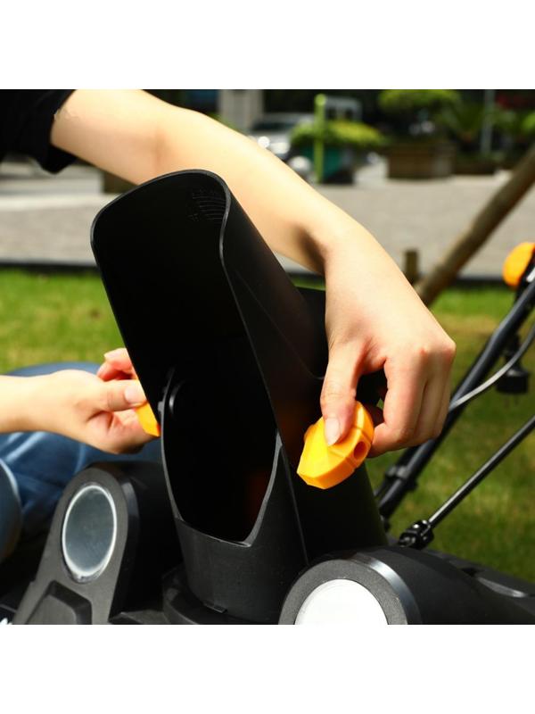 Снегоуборщик электрический DEKO ST2300, 2300 Вт, 3000 об/мин, 2 фары, ширина/высота 46/25 см