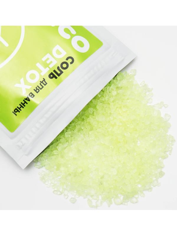 Соль для ванны PICO MICO-Detox, грин смузи, с витамином Е, 150 г