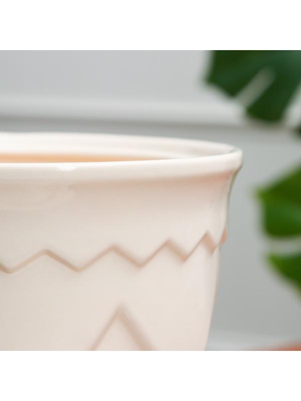 Горшок цветочны Арго №2, Белый 2,8 л